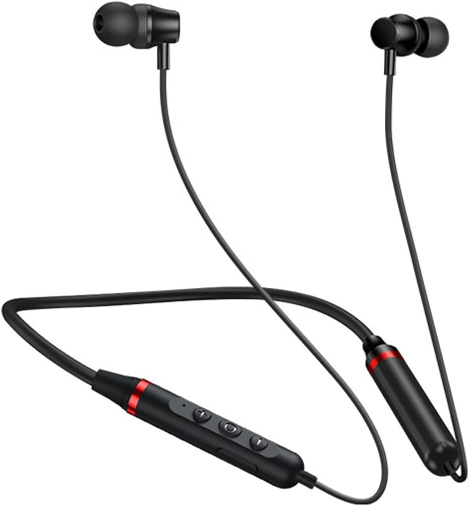 Wireless Bluetooth Earbuds Bluetooth Sport Headphones,Sports High Power Bluetooth Earphones Neck Earphones,Stereo Earbuds Earphone Headset For Work Travel Wireless Earphones Headphones Wireless