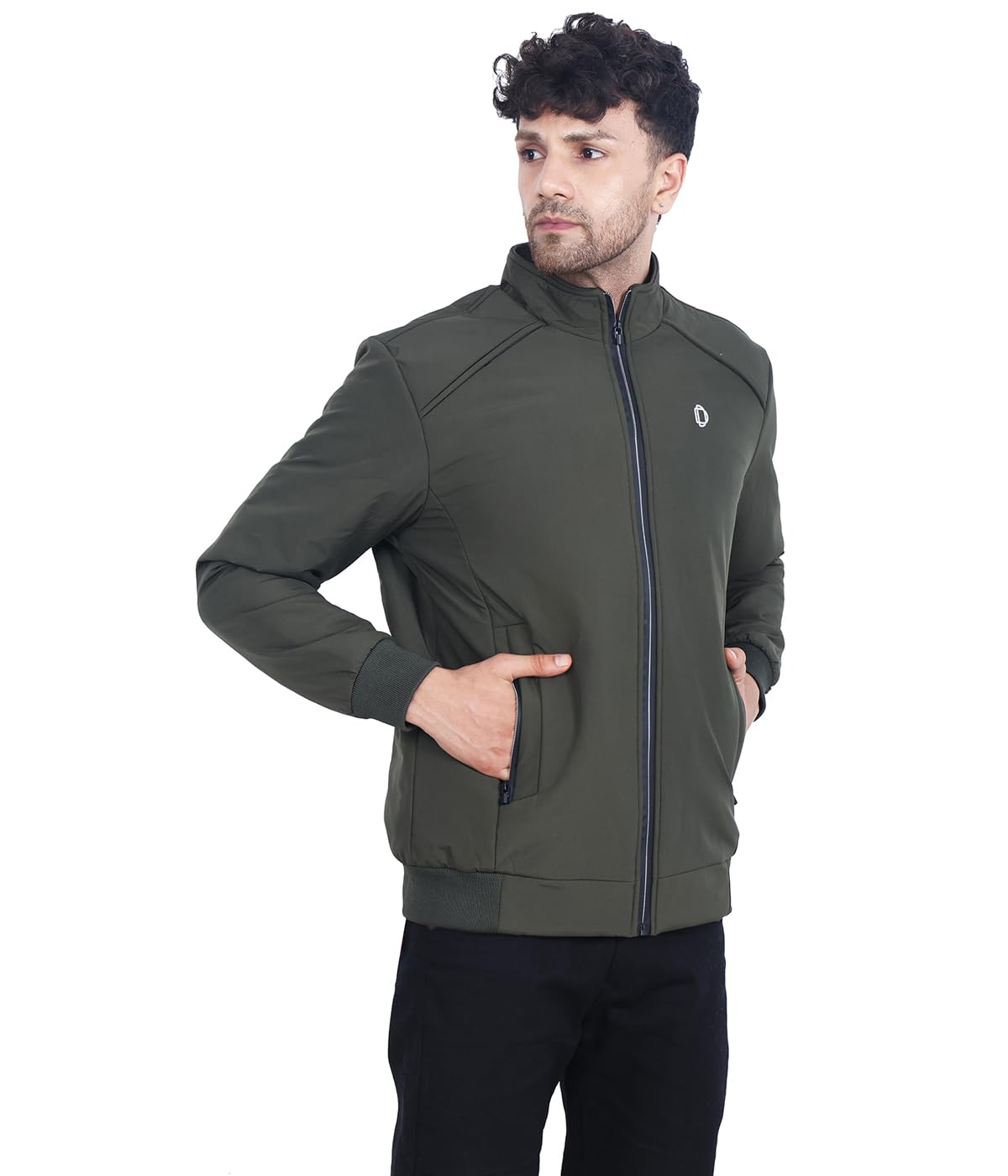 DollarJacket For Men Casual Zipper Bomber For Winter