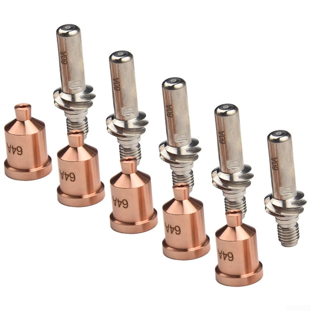 Kit de pointes d'électrode plasma, 10 pièces LC105 consommables KP2845-1 et KP2845-8 pour cutter Tomahawk 1538, 100 A