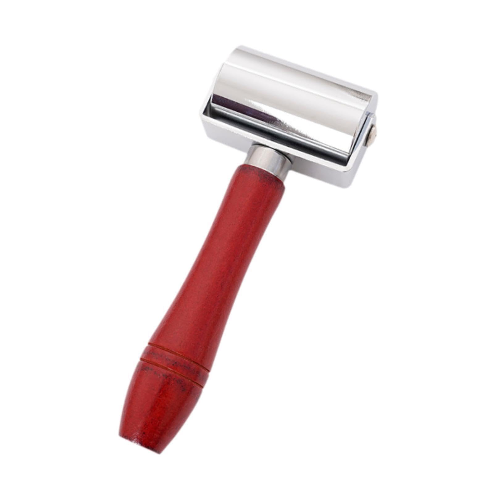Lixsazse Leathers Press Edge Roller Wood Handle Laminating Most Reliable Tool Ensuring And Precision In Leathercrafting Creasers Platen Tools Leathers Press
