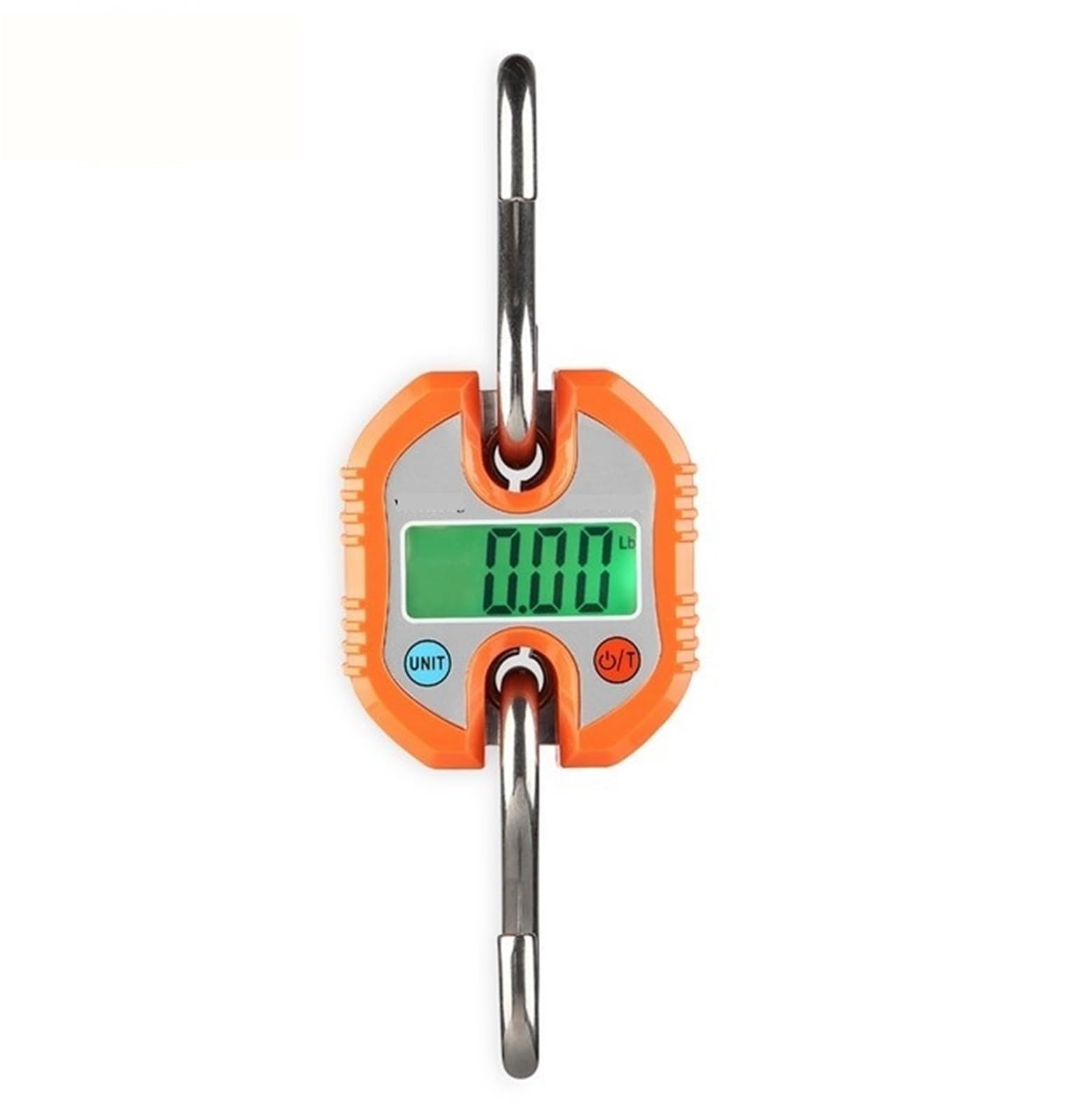 Digital Crane Scale, 150kg Crane Scale Electronic Stainless Steel Hanging Hook Scale Luggage Mini Scales Digital Loop Weight Balance(Nero)