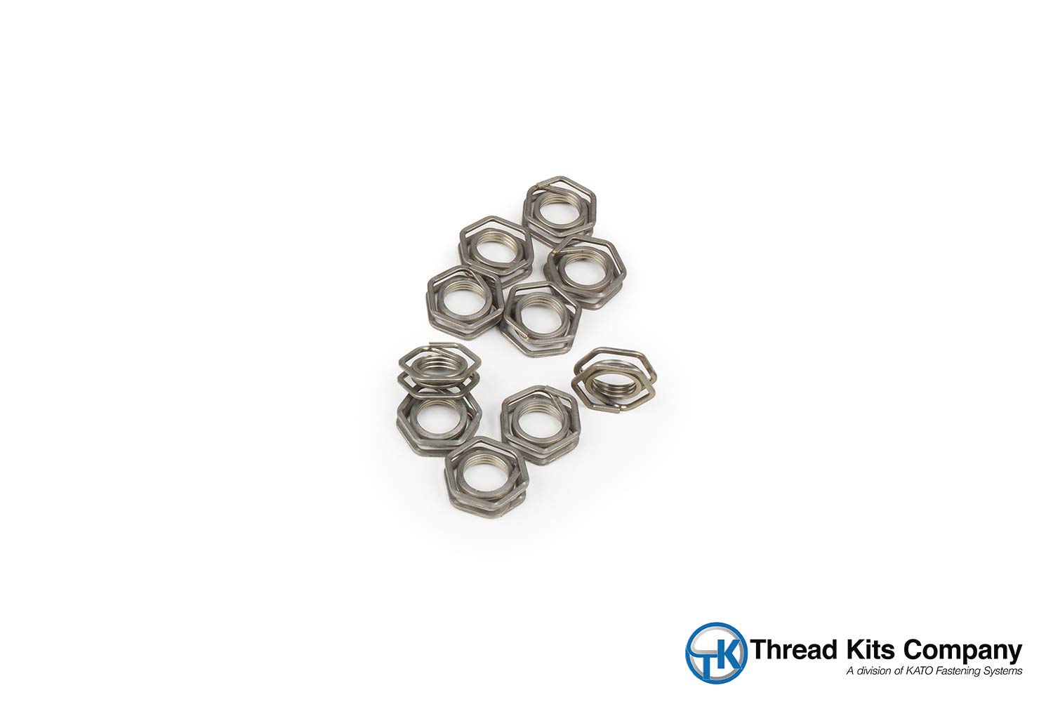 KATO LockOne (KLOF-5P) 10/PKG Anti-Vibration Fastener, for Thread Size: 5/16-24