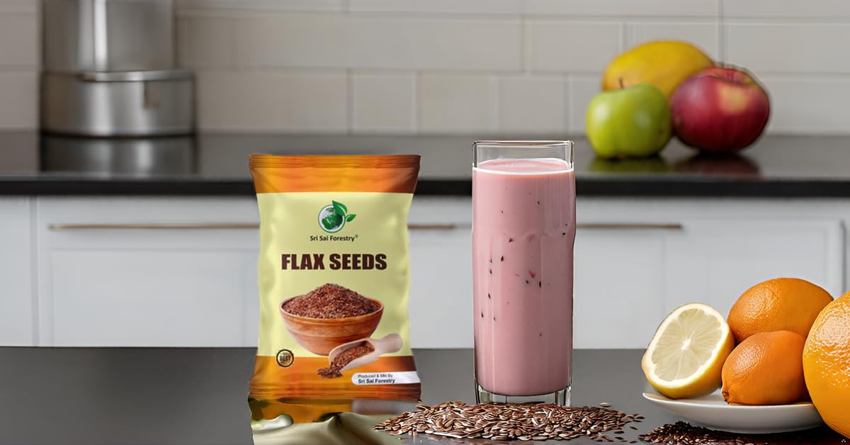 SRI SAI FORESTRY Flax Seeds (Alsi Seeds) – 250g – Rich in Fiber & Omega-3, Raw Unroasted Seeds for Hair Growth and Healthy Eating 3