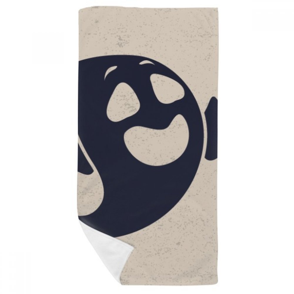 Serviette de bain ghost hallowmas multicolore idéale pour le sport et la toilette des enfants