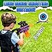 Toy Guns for Kids Ages 8-12, Electric Toy Sniper Rifle, Realistic Automatic Foam Sniper with Scope Tactical Vest Kit, Shooting Game Toys Birthday for Boys