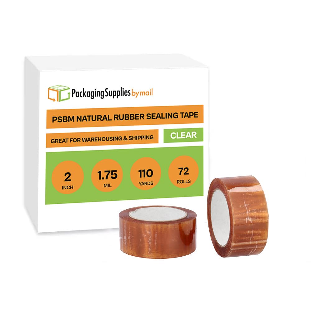 Natural Rubber Adhesive Tape 1.75 Mil 2