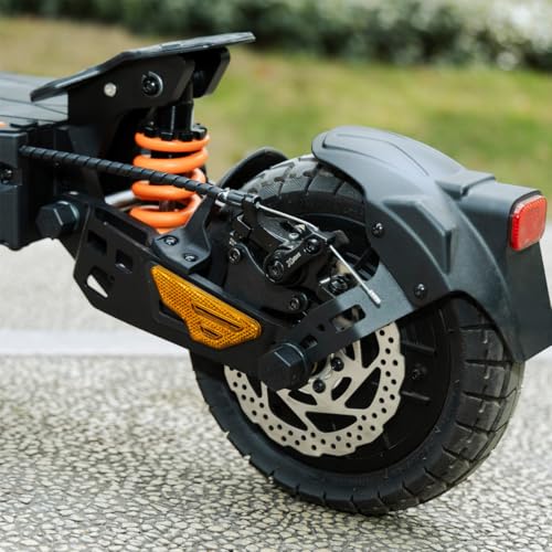 KuKirin Trottinette Électrique Double Moteur 70km Autonomie IP54 Suspensions Hydrauliques Freins à Disque Écran LCD Pliable Potence Réglable Trajet Domicile-Travail Offroad EN17128, G2 Master – vue 6