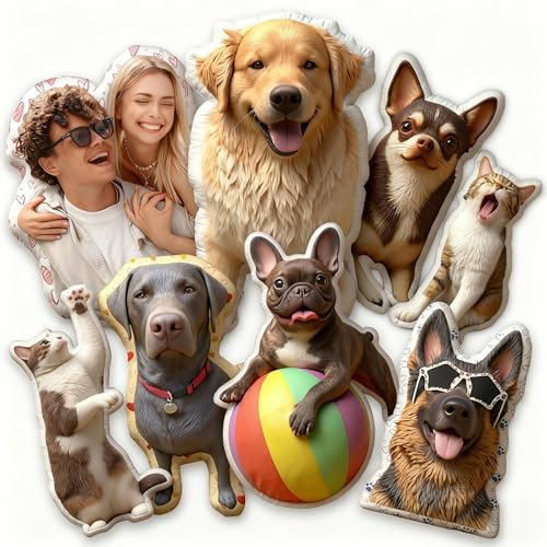 Ueedklaayy Personalized Pet Photo Pillow