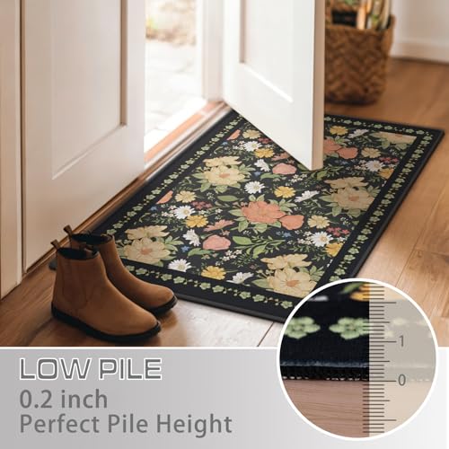 Tapete Decorativo Boho 2x3 Pies Lavable Antideslizante miniatura 4