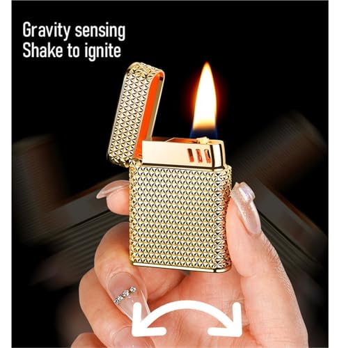 Encendedor metálico inteligente recargable suave miniatura 4