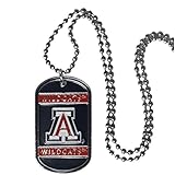 Siskiyou Sports NCAA Arizona Wildcats NCAA Tag Necklace, 26