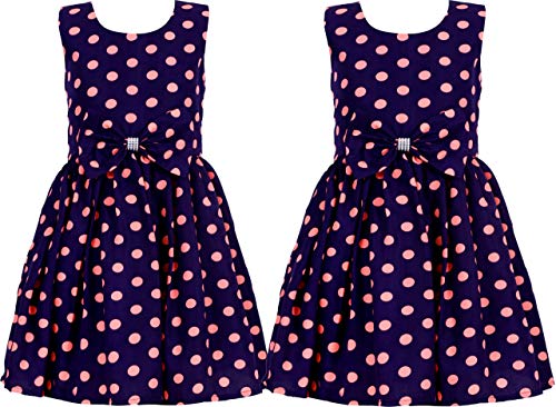 Image of NevyPink-NevyPink 3-4 Years Combo Pack of Casual Frock