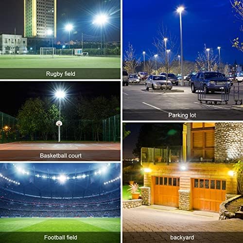 Juyace 3 Pack 36000Lm 240W Led Stadium Outdoor Flood Light Area Lighting by Juyace - Used condition - Image 4