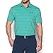 Under Armour Men's Playoff Polo, Mint/Academy, Large