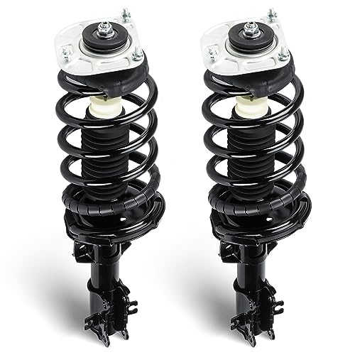 Image of Front Complete Struts Assembly Shock Absorber w/Coil Spring Compatible with 2003-2013 Volvo XC90 (Excludes Electronic Suspension), Replace for 11485 11486（Set of 2）