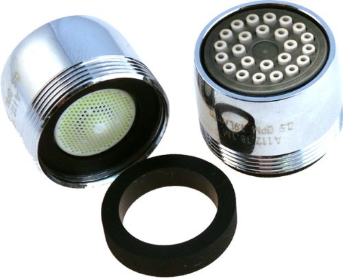 Neoperl Smart Care 0.5 Gpm Lime Care / Spray Stream Faucet Aerator | Rubber Tip Easy Clean Bottom | Serious Flow Control #TOP1