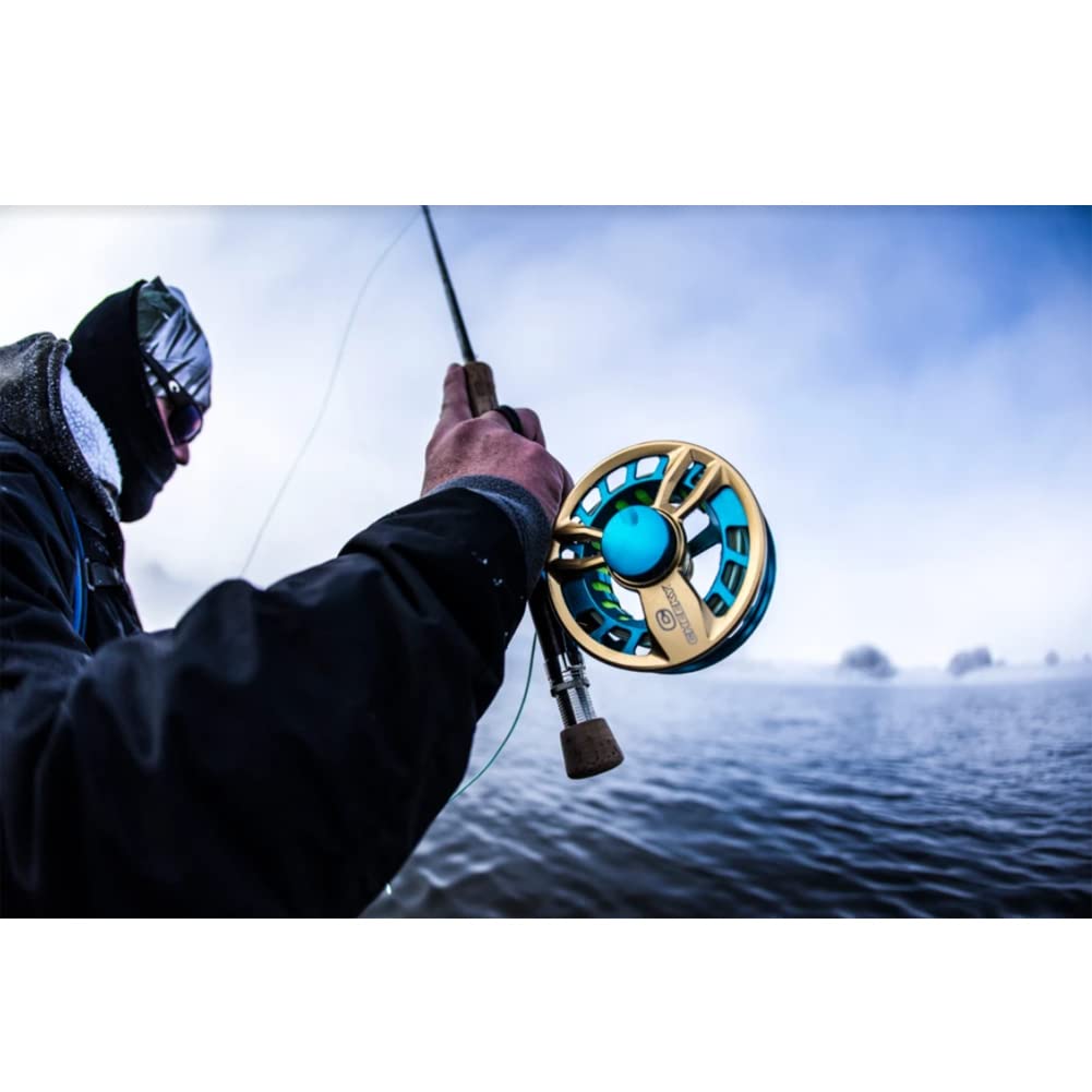 cheeky fly fishing limitless 425 saltwater fly reel - 7-10wt Cheeky Fishing, Limitless 425 Fly Fishing Reel, 7-10lb Line Weight,  Blue/Gold : Amazon.in: Sports, Fitness & Outdoors