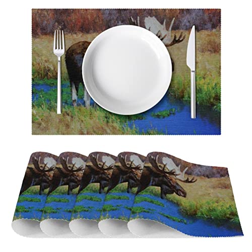 Sets de table Wildlife faciles à nettoyer pour simplifier vos repas - 3