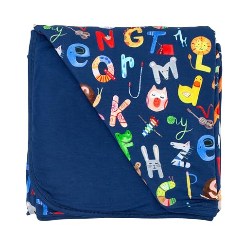 Image of Little Sleepies Cloud Blanket, 50 inch x 50 inch, Large, Alphabet Friends