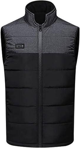 Blczomt Heated Vest,Heating Vest for Men and Women 21 Heating Zones 3 Heating Levels Electric Warming Vests(No Battery)