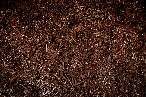 Brown Mulch Dye, 12,800 Square Feet Coverage – Mulch Colorant for Landscaping & Garden Beds, Wood Mulch Dye, Mulch Color Restorer & Playground Bark Mulch, Eco-Friendly Mulch Paint, 1-Gallon