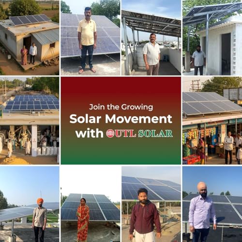 Image of UTL Sun Li-ON 1200 Lithium Integrated Solar Inverter | 1000VA | Inbuilt 100Ah LiFePO4 Battery | rMPPT Solar Charge Controller | Hybrid Mode | LCD Display | Modified Sine Wave | 5 Years Warranty