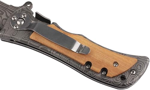 Miniatura 5 de Cuchillo de bolsillo grabado con láser con monograma de A-Z