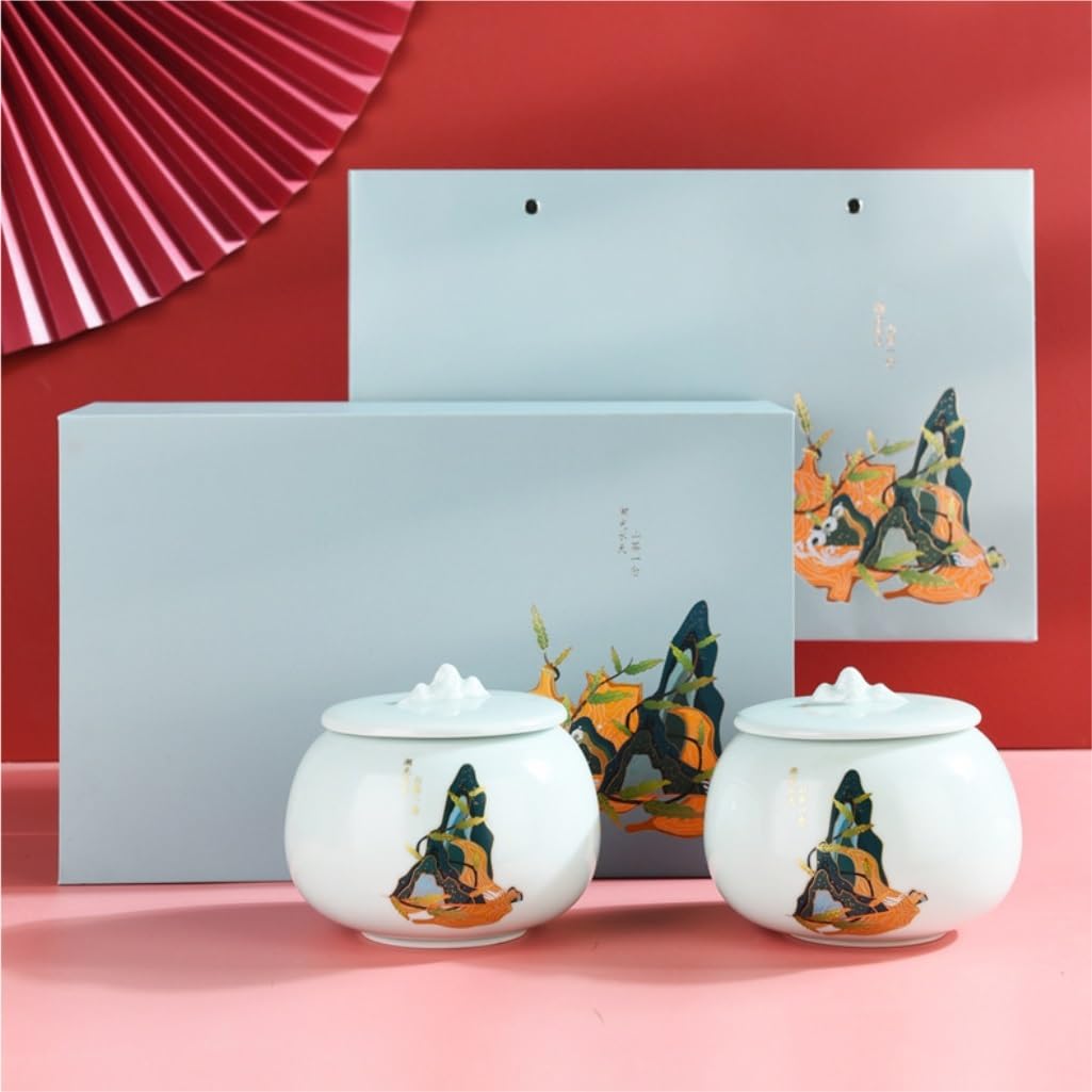 Organizer na torebki herbaty, pojemnik do przechowywania herbaty, ceramiczne puszki do przechowywania herbaty w hurcie, kuchnia domowa, orzechy, ziarna kawy, zamknięte puszki, chiński zestaw do herb