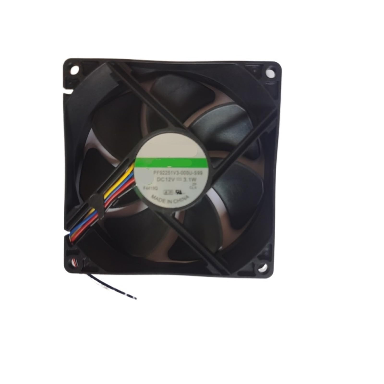 YMUGUEGH 92x92x25mm 9225 PF92251V3-000U-S99 dc12v 3.1w 4wire dc axial fan