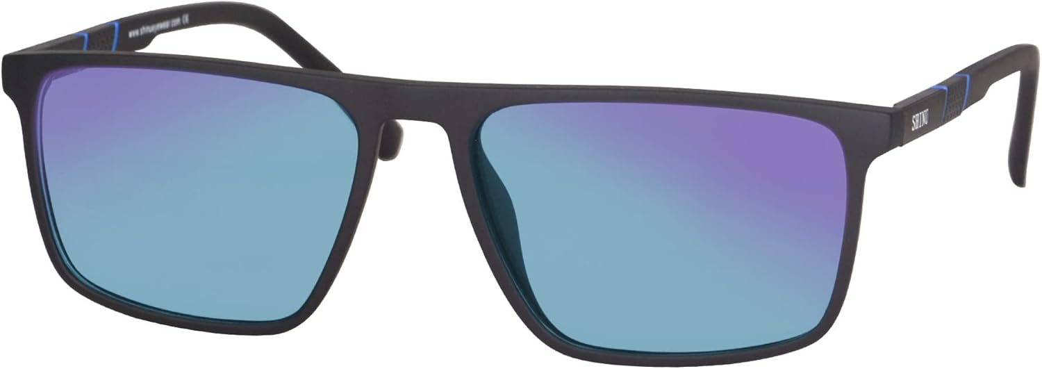 SHINU Colour Blindness Sunglasses for Men Red-green Color Blind Glasses Partial Tritanopia Eyglasses Color Blind-SH051CB