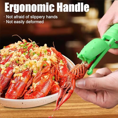 3pcs, 2025 Crawfish Sheller Tool for Peeling Cooked Shrimp Tails Crayfish Shelling Device Shrimp Peeler Crawfish Sheller Seafood Tool for Kitchen Restaurant - Image 6