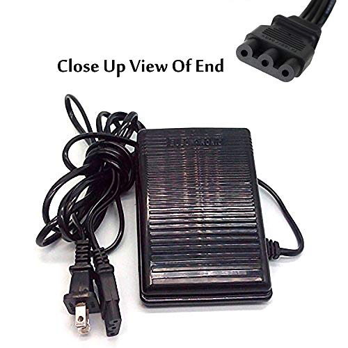 LNKA Foot Control Pedal & Cord 033770217 Compatible with JANOME BABYLOCK Elna New
