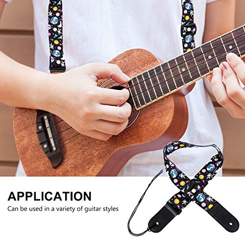 MILISTEN Enfants Classique de Style Campagnard Ukulélé Sangle Ukulélé Bandoulière pour Guitare Ukulélé Banjo Fournitures - Les Beatles, Paul McCartney, John Lennon, RIngo Starr, George Harrison MILISTEN Enfants Classique de Style Campagnard Ukulélé Sangle Ukulélé Bandoulière pour Guitare Ukulélé Banjo Fournitures – Image 3