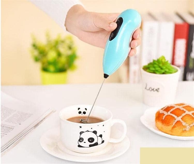 Image of Bonsenkitchen Electric Milk Frother,Handheld Whisk Beater Foam Maker for Mocktails Coffee Latte Matcha Foamer Cappuccino Lemonade (Multi New)