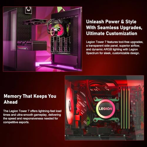 Image of Lenovo Legion T7 RTX 5080 Intel Ultra 7 265K Gaming Tower Desktop