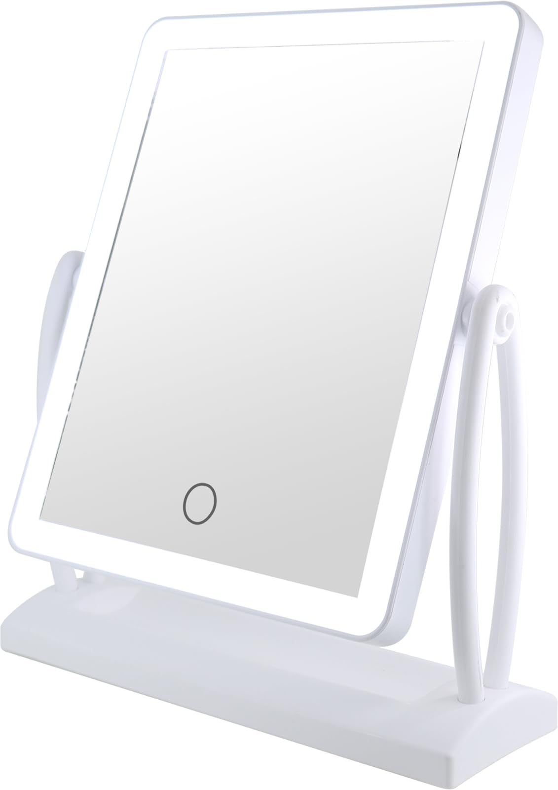 Amazon.co.jp: トレードワン(TRADE ONE) 卓上鏡 化粧鏡 LEDライト タッチセンサー 無段階調光 ミラー メイク 美容  プレゼント 30820 : ビューティー