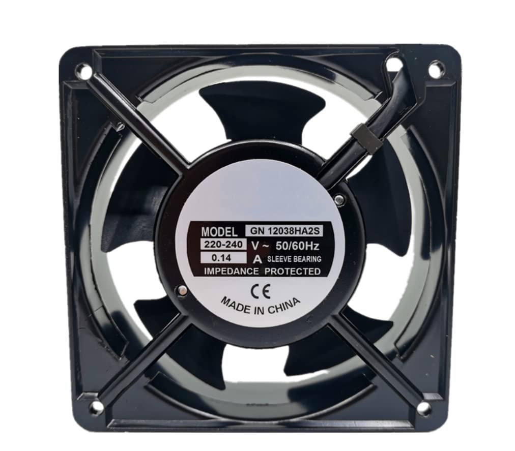 QRUYHBAJU 220V 0.14A 12038 Cooling Fan 120X120X38mm