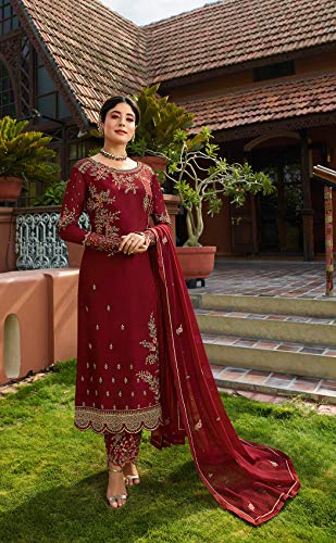 Fashion Ready to Wear Indian/Pakistani Party Wear Pant Style Straight Salwar Suit Salwar kameez For women3