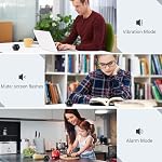 Rotating Pomodoro Timer 5, 25, 10 30,60 Mins Preset Stopwatch, Desk Flip ProductivityTimer, ADHD Tool Hexagon, Vibration/Mute/Alarm, for Work, Study, Back to School, Kitchen, Black - Image 4