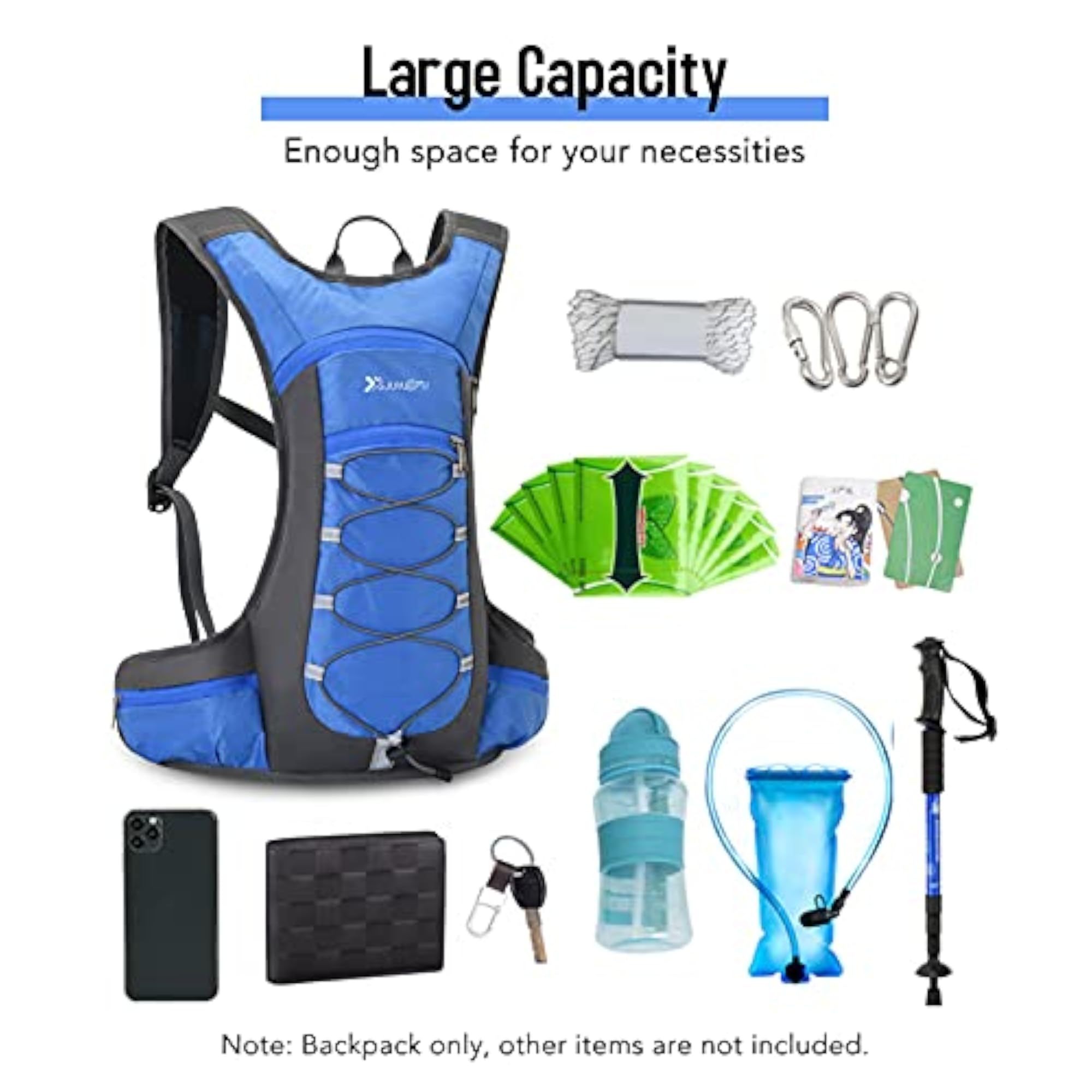 Cycling Bike Backpack, Waterproof Breathable Shoulder Bag