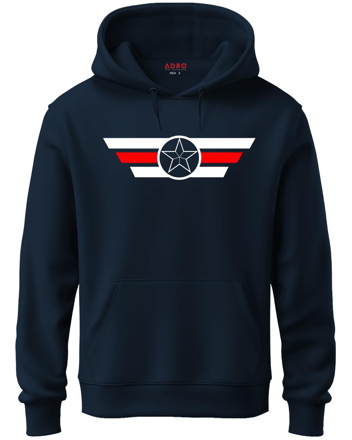 adro Men Cotton Hooded Sweatshirt-picture-14