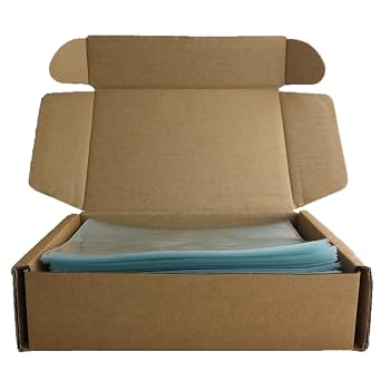 500pcs Odorless 4x6 Inch Shrink Wrap Bags for Soap Bar Packaging and Other Small Items 100 Gauge