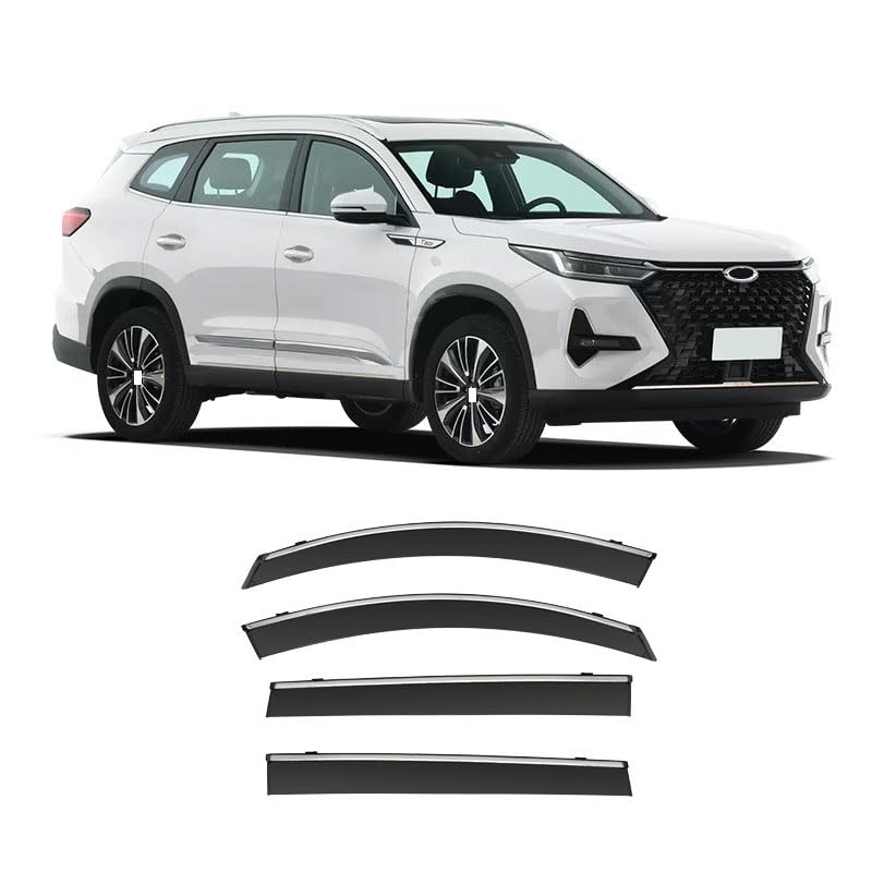 Deflectores de aire Chery TIGGO 8 Pro eliminan ruido y entrada de agua