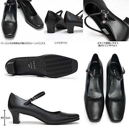 リーガル『REGALレディース甲ベルトパンプス』