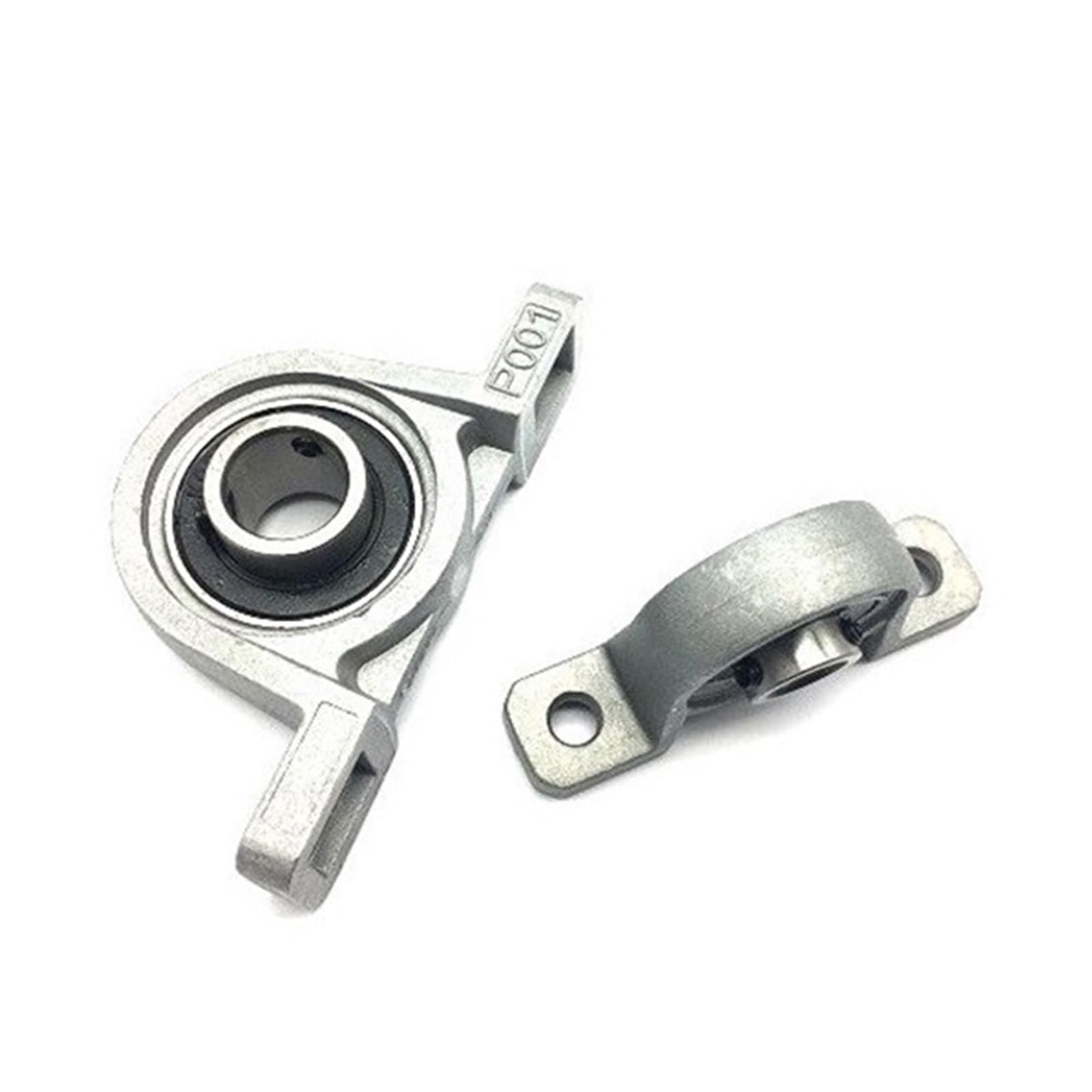SSIMOO 10 Stück Zinklegierung Durchmesser 8 mm bis 20 mm Bohrung Kugellager Stehlager montierte Unterstützung Kp08 Kp000 Kp001 Kp002 Kp003 Kp004 20 mm kindly (Size : KP000 10MM, Color : 10Pcs)