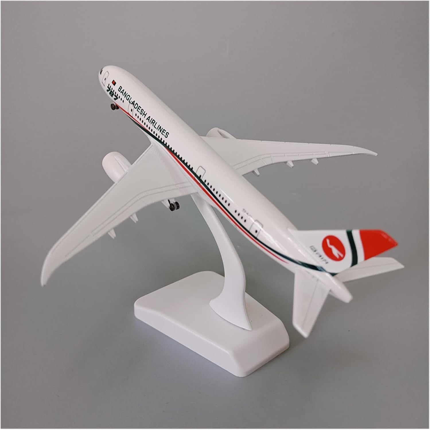 19cm Alloy Metal Fit for 787 B787 Airline Die Cast Airplane Model with Wheels Landing Gear Hobby Playgame Kit