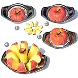 DOETYD Apple Corer Slicer Stainless Apple Slicer Apple Cutting Tool Fruit Cutter for Kitchen Tomato Apple Orange - Image 5