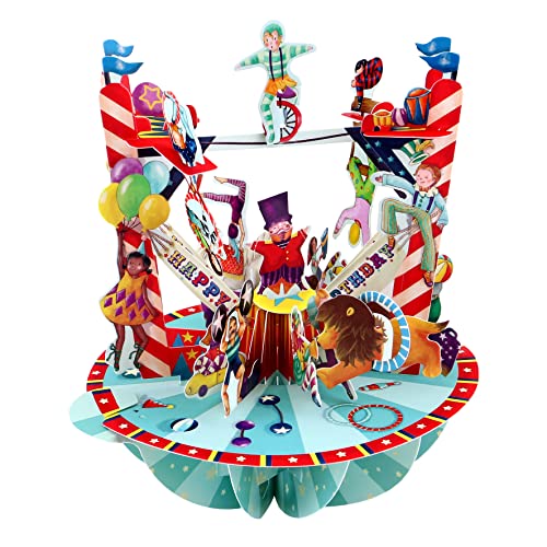 SANTORO Popnrock Biglietto D'Auguri Pop-Up 3D A Forma Di Dinosauri, Per Bambini, Con Parti Mobili E Busta Inclusa - 4