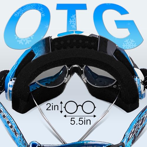 Image of BATFOX Dirt Bike ATV Goggles Motorcycle Gear Riding Motocross Dirtbike 4-Wheeler MX DH Accessories Goggles Glasses for Men Women Youth UV400 Protection Dust-proof Anti-Slip Strap