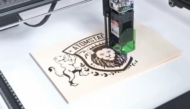 ATOMSTACK Laser Engraving Cutting Machine on Amazon Live